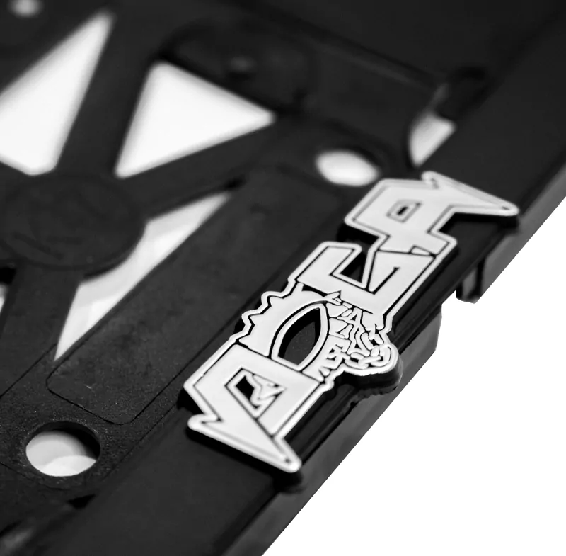 Podznačna na auto černo - stříbrná