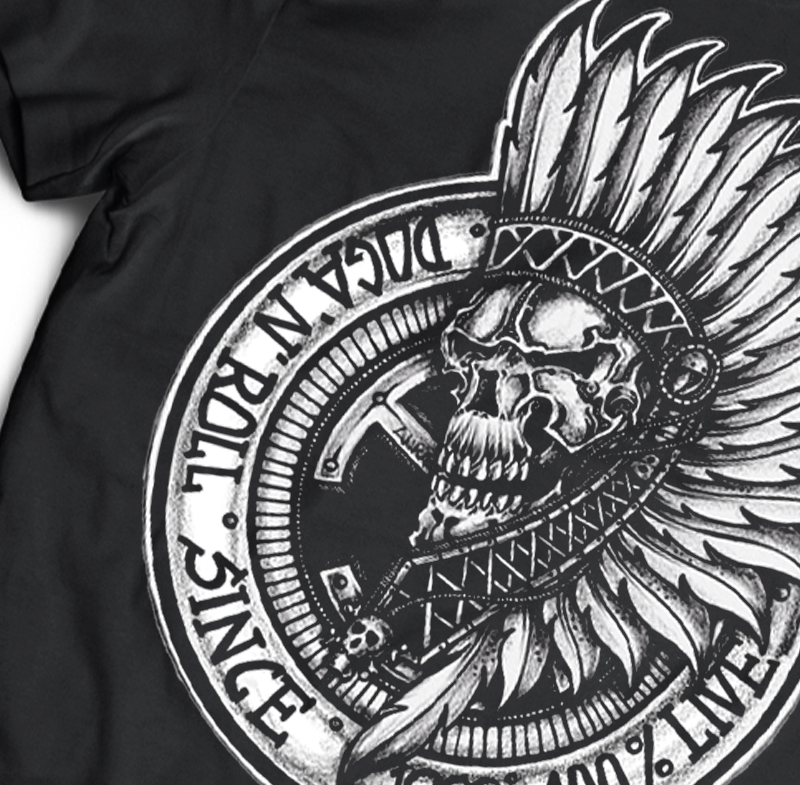 Pánské triko DOGA Indián