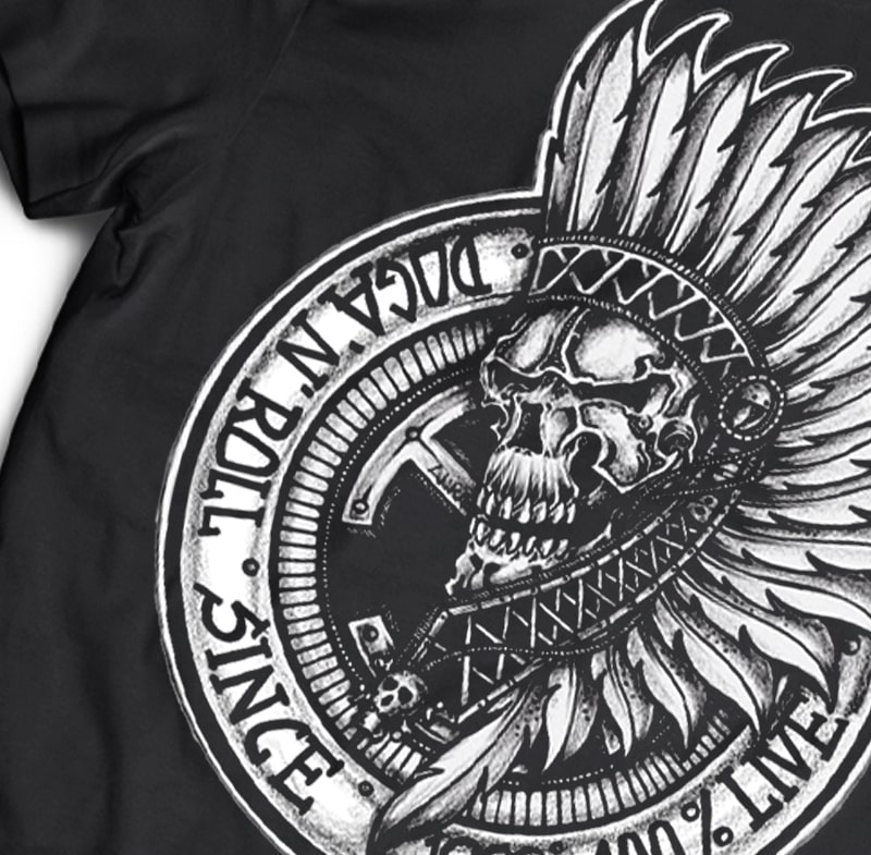 Dámské triko DOGA Indián